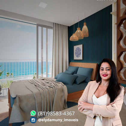 Flats Studios em Porto de Galinhas com Lazer para Rentabilizar