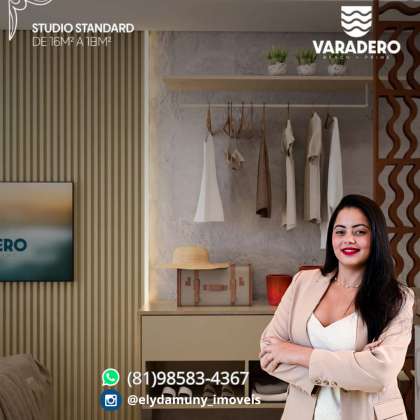 Flats Studios em Porto de Galinhas com Lazer para Rentabilizar