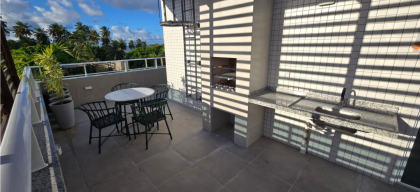 Excelente oportunidade em apartamento studio PRONTO, a 50 metros do mar, para uso ou investimento, no melhor trecho de praia de Tamandaré, Campas