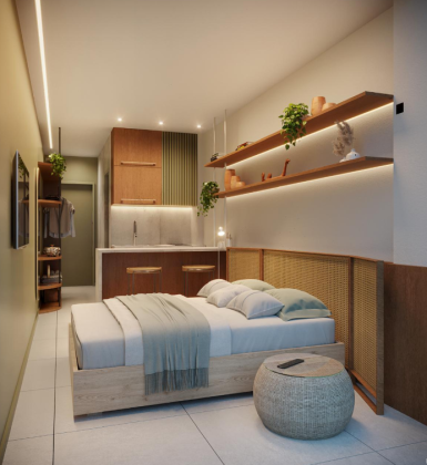 Oportunidade de apartamento pronto para rentabilizar em Tamandaré, a poucos metros da nova orla.