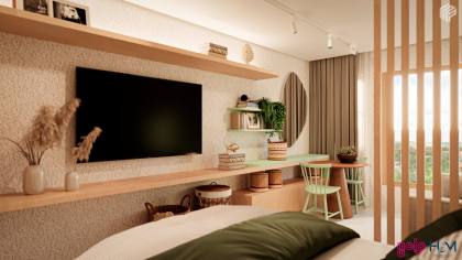 Flat com 1 quarto na beira mar de Maragogi - Entrega em Março 2027