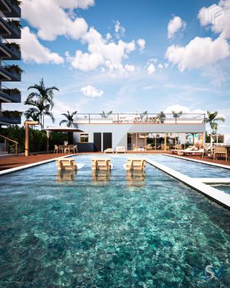 Flat com 1 quarto na beira mar de Maragogi - Entrega em Março 2027