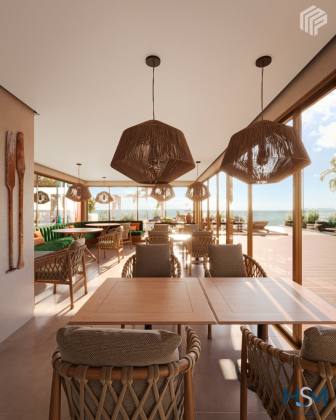 Flat com 1 quarto na beira mar de Maragogi - Entrega em Março 2027