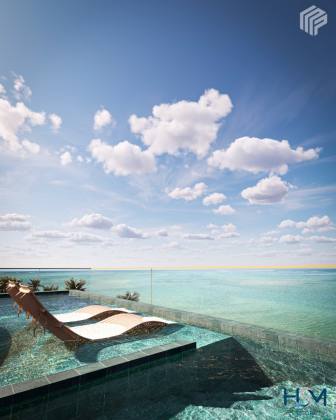 Flat com 1 quarto na beira mar de Maragogi - Entrega em Março 2027