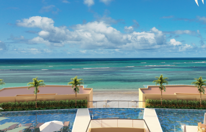 Grande oportunidade de repasse de apartamento com 2 quartos, à beira-mar do melhor trecho de Praia de Tamandaré