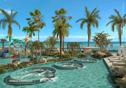 Últimas unidades no Gran Resort Maragogi, beira-mar de Peroba, para uso ou investimento com alta valorização.
