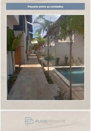 Vendo lindíssimo apartamento pronto com 98m2, à beira-mar de Muro Alto em condomínio de alto padrão.