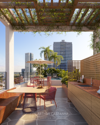 Apartamento Duplex em Casa Forte com 3 suítes na Estrada das Ubaias