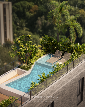 Apartamento Duplex em Casa Forte com 3 suítes na Estrada das Ubaias