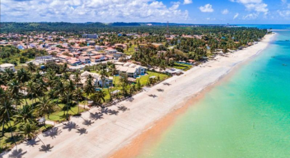 Apartamentos à beira-mar para clientes INVESTIDORES, à beira mar de Peroba.