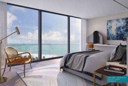 Oportunidade de apartamento na Reserva do Paiva, à beira-mar, com vista livre e total conforto e sofisticação.
