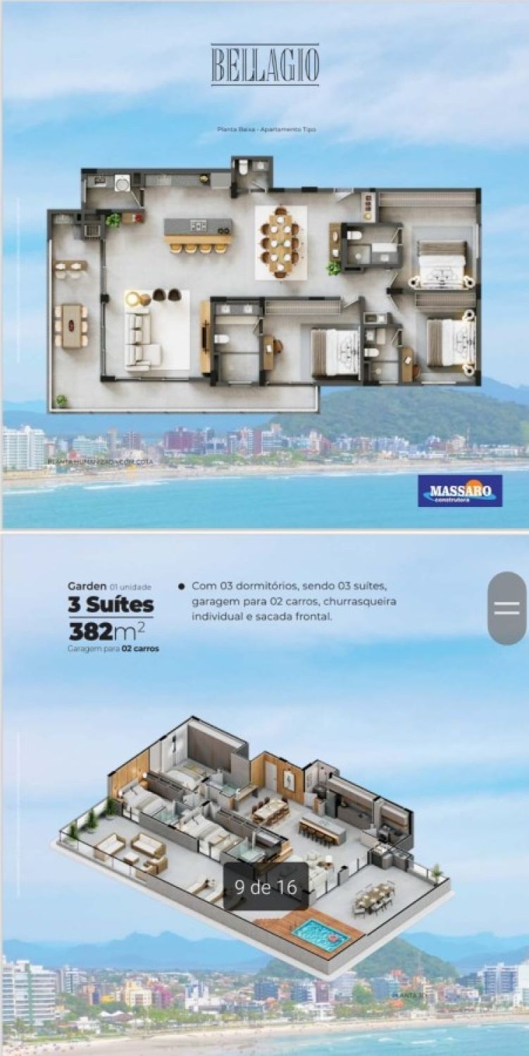 Apartamento no bairro Praia das Pedras