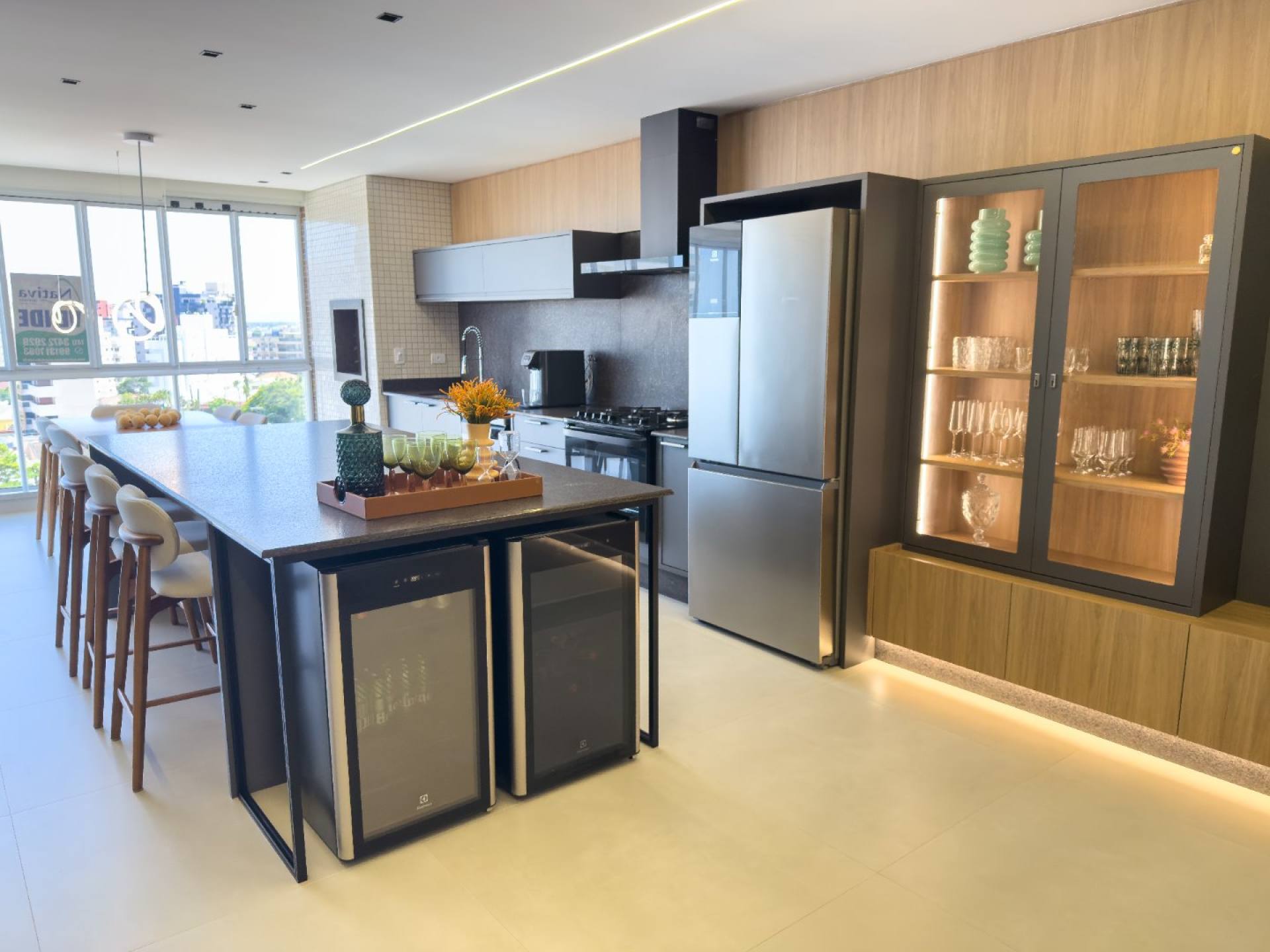 Apartamento com vista mar