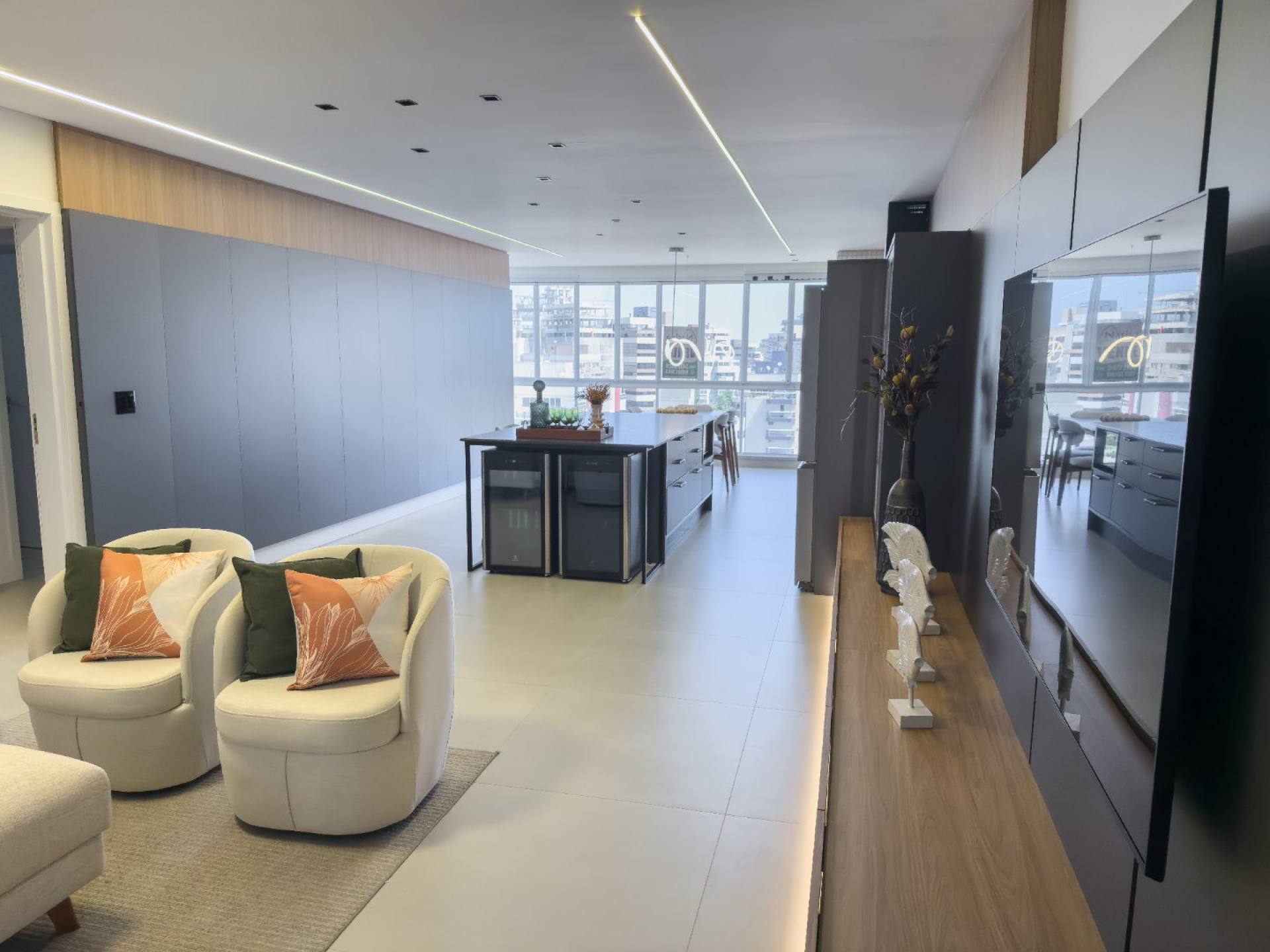 Apartamento com vista mar