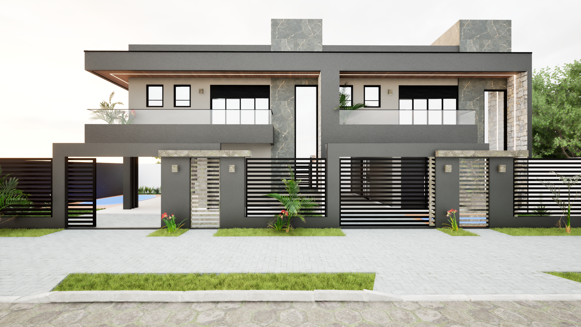 Sobrado Para Vender com 3 quartos 3 suítes no bairro Balnério Brejatuba em Guaratuba UNIDADE 02