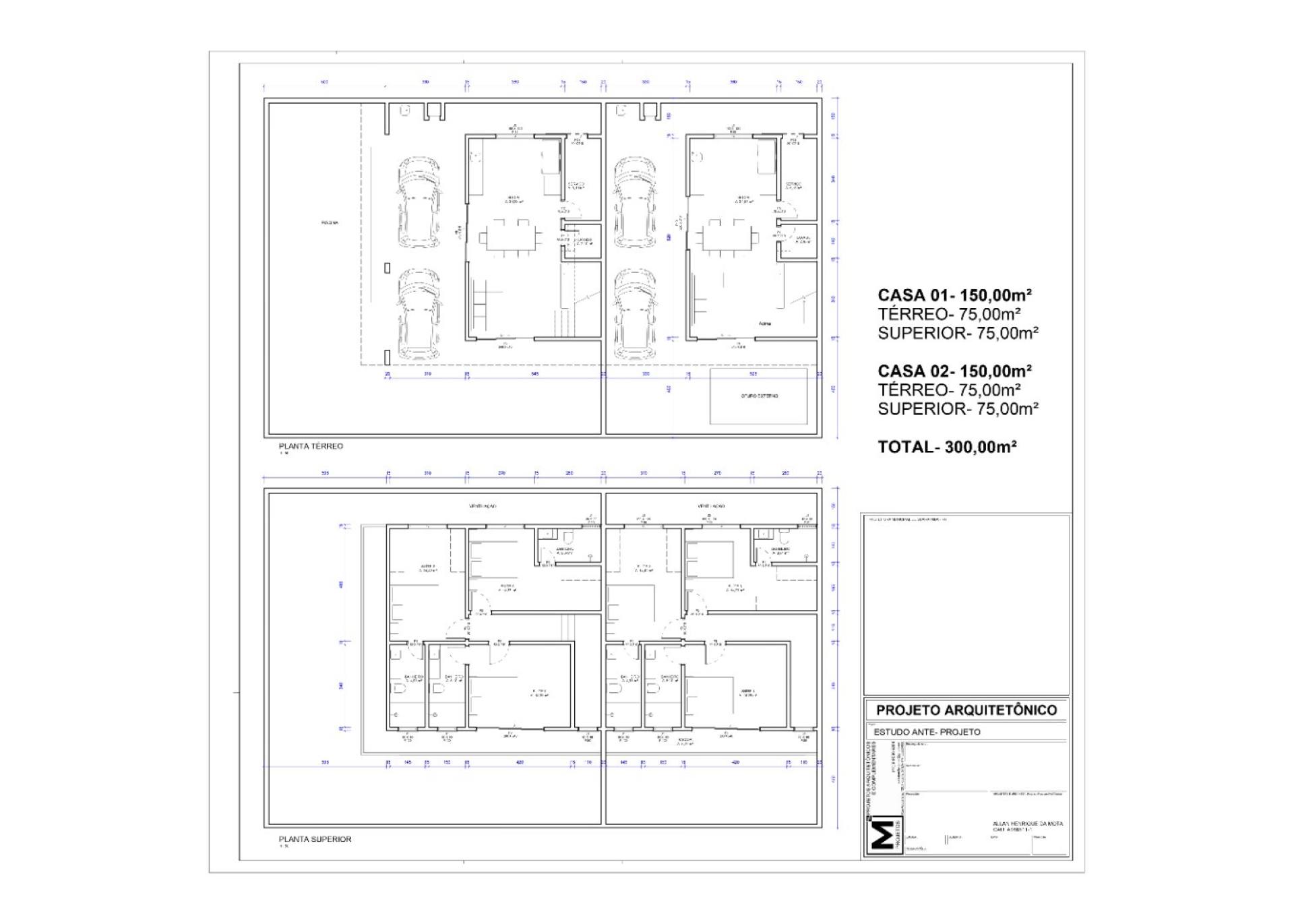 Sobrado Para Vender com 3 quartos 3 suítes no bairro Balnério Brejatuba em Guaratuba UNIDADE 02