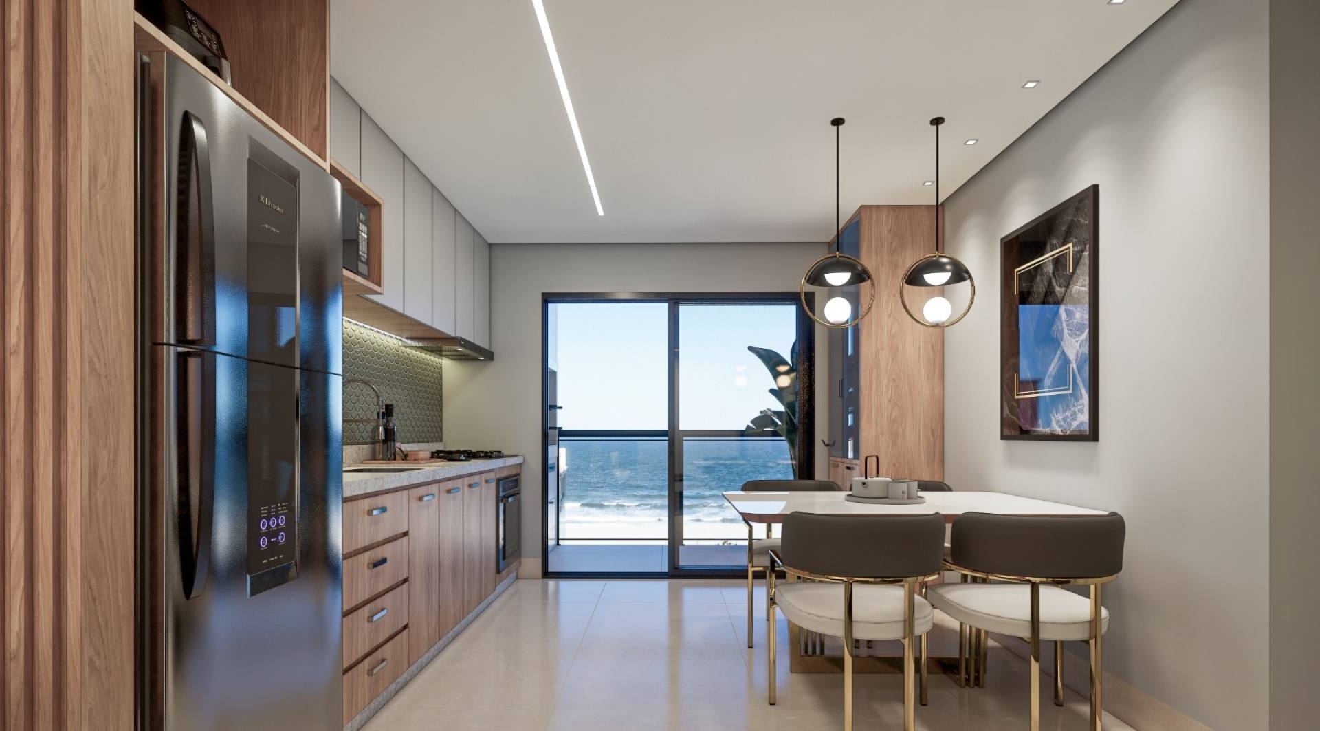 Apartamento com 3 quartos em Caiobá