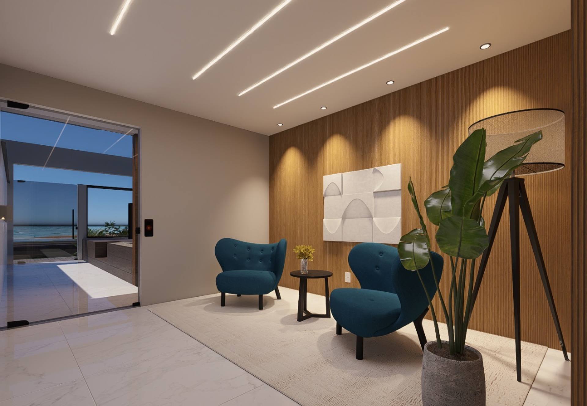 Apartamento com 3 suítes Frente Mar em Matinhos