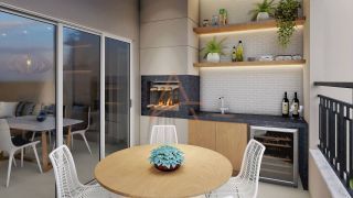 Vendo apartamento novo no edifício Vila Merlot - Res. Granville.