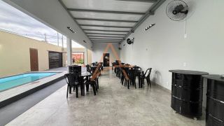 Vendo espaço de festa amplo e recém construído.