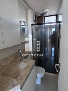 Apartamento com 55m², Varanda, 2 Quartos sendo 1 Suíte, 1 Vaga! (Lagoa do Araçá)