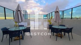 Alugo Studio Moderno no Allure Residence – 1 Quarto e Lazer Completo