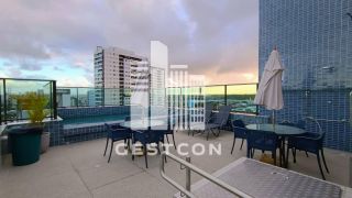 Alugo Studio Moderno no Allure Residence – 1 Quarto e Lazer Completo