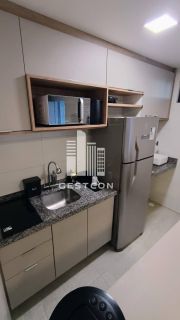 Alugo Studio Moderno no Allure Residence – 1 Quarto e Lazer Completo