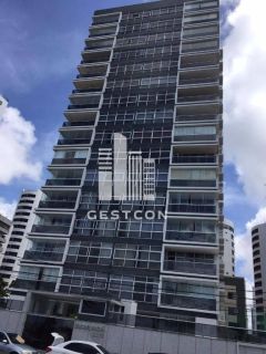 Apartamento à venda em Boa Viagem, 4 quartos, 200m², vista mar e lazer com academia e quadra de tênis