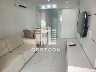 Apartamento com aproximadamente 50m², MOBILIADO,1 Quarto, Lazer completo!