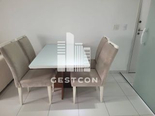 Apartamento com aproximadamente 50m², MOBILIADO,1 Quarto, Lazer completo!