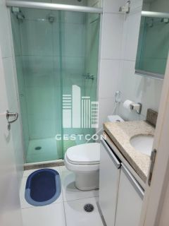 Apartamento com aproximadamente 50m², MOBILIADO,1 Quarto, Lazer completo!