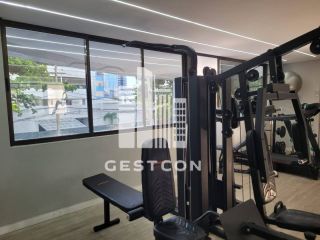 Apartamento com aproximadamente 50m², MOBILIADO,1 Quarto, Lazer completo!
