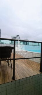 Apartamento Quarto-Sala, MOBILIADO, Portaria 24h, Lazer com Piscina