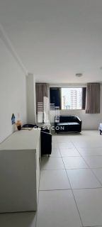 Apartamento Quarto-Sala, MOBILIADO, Portaria 24h, Lazer com Piscina