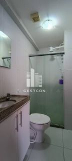 Apartamento Quarto-Sala, MOBILIADO, Portaria 24h, Lazer com Piscina