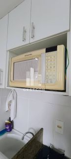 Apartamento Quarto-Sala, MOBILIADO, Portaria 24h, Lazer com Piscina