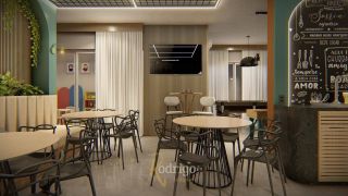 Apartamento de alto padrão em Balneário Piçarras 1 Suíte + 1 Dormitório