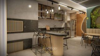 Apartamento de alto padrão em Balneário Piçarras 1 Suíte + 1 Dormitório