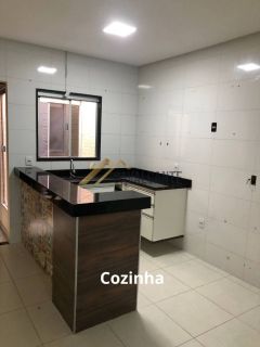Exelente casa 3/4 uma suite e Área Gourmet