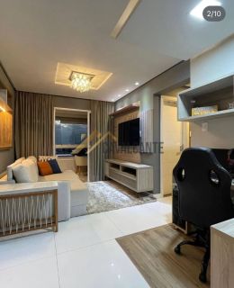 Alugo apartamento com 2/4 sendo 1 suite no Condomínio Residencial Senador Life