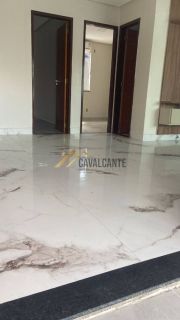 casa 3/4 uma suite c/ aréa gourmet, churrasqueira, garagem coberta Bairro sim
