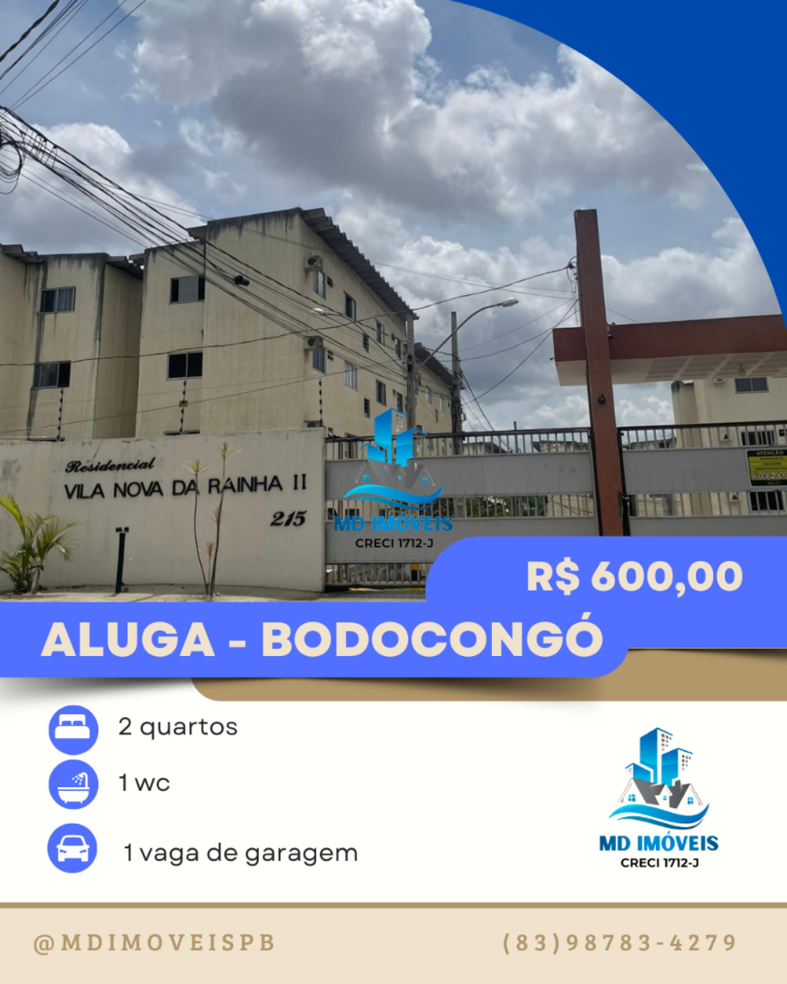 APARTAMENTO BODOCONGÓ