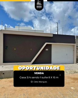 Casa 3/4 no cleto
