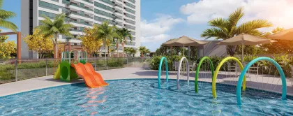 Lanai Beach Apartamento Para Vender com 3 quartos 1 suítes no bairro Jacarecica em Maceió