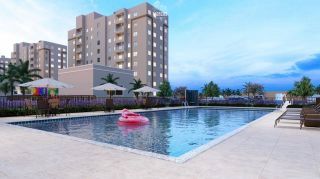 RESIDENCIAL TOULON Apartamento Para Vender com 2 quartos 1 suítes no bairro Tabuleiro Novo em Maceió
