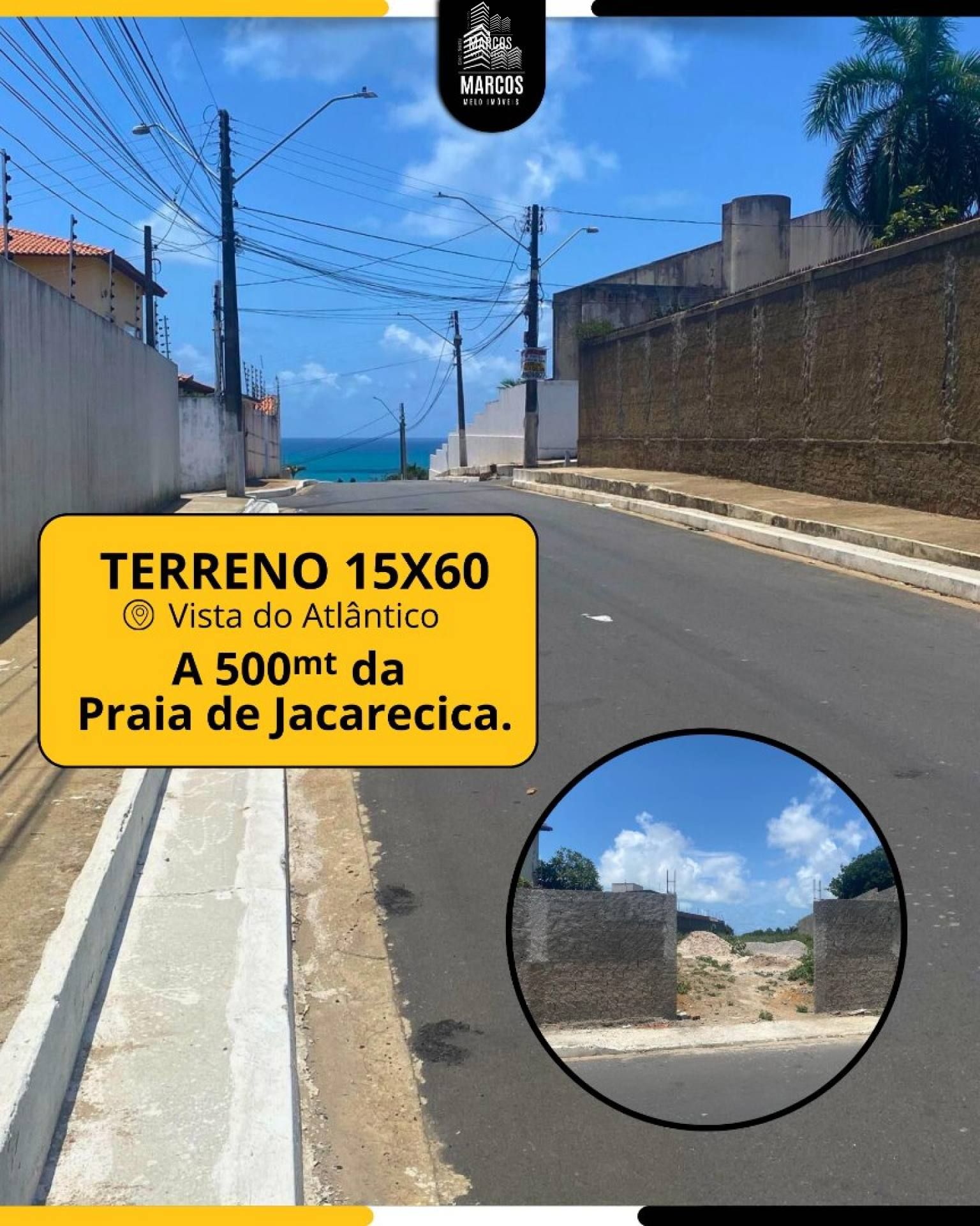 TERRENO NO VISTA DO ATLANTICO