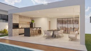 Condomínio Enseada da Lagoa - Casa de Condomínio Para Vender com 3 quartos 3 suítes no bairro Praia do saco em Marechal Deodoro