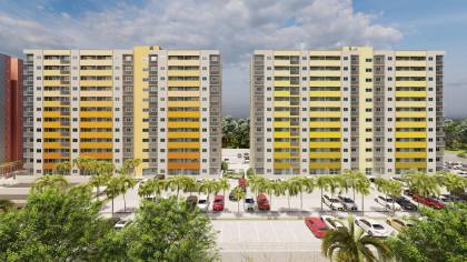 Reserva do Prata - Apartamento Para Vender com 2 quartos 1 suítes no bairro Cidade Universitária em Maceió