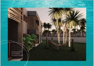 Villa Manatee - Apartamento Para Vender com 2 quartos 1 suítes no bairro Rota dos Milagres em Porto De Pedras